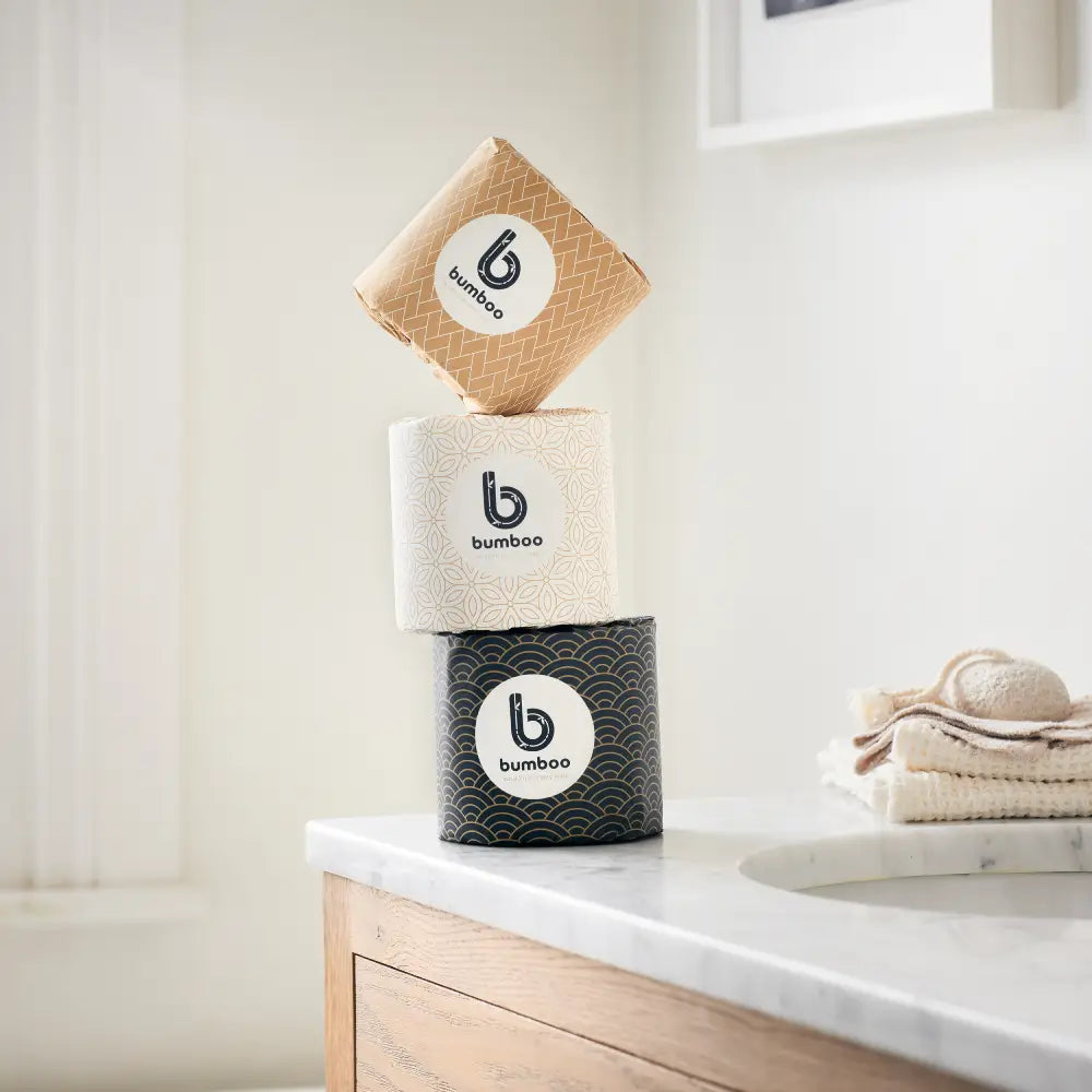 wrapped bamboo toilet paper - 24 rolls