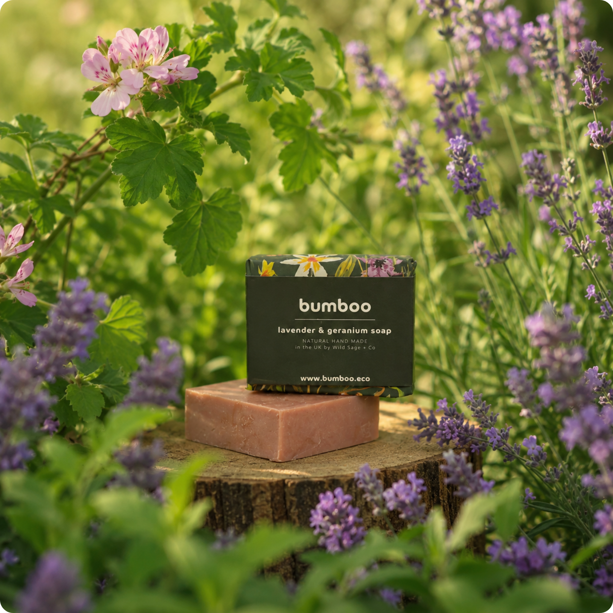 wildflower collection handmade soaps 3x100g