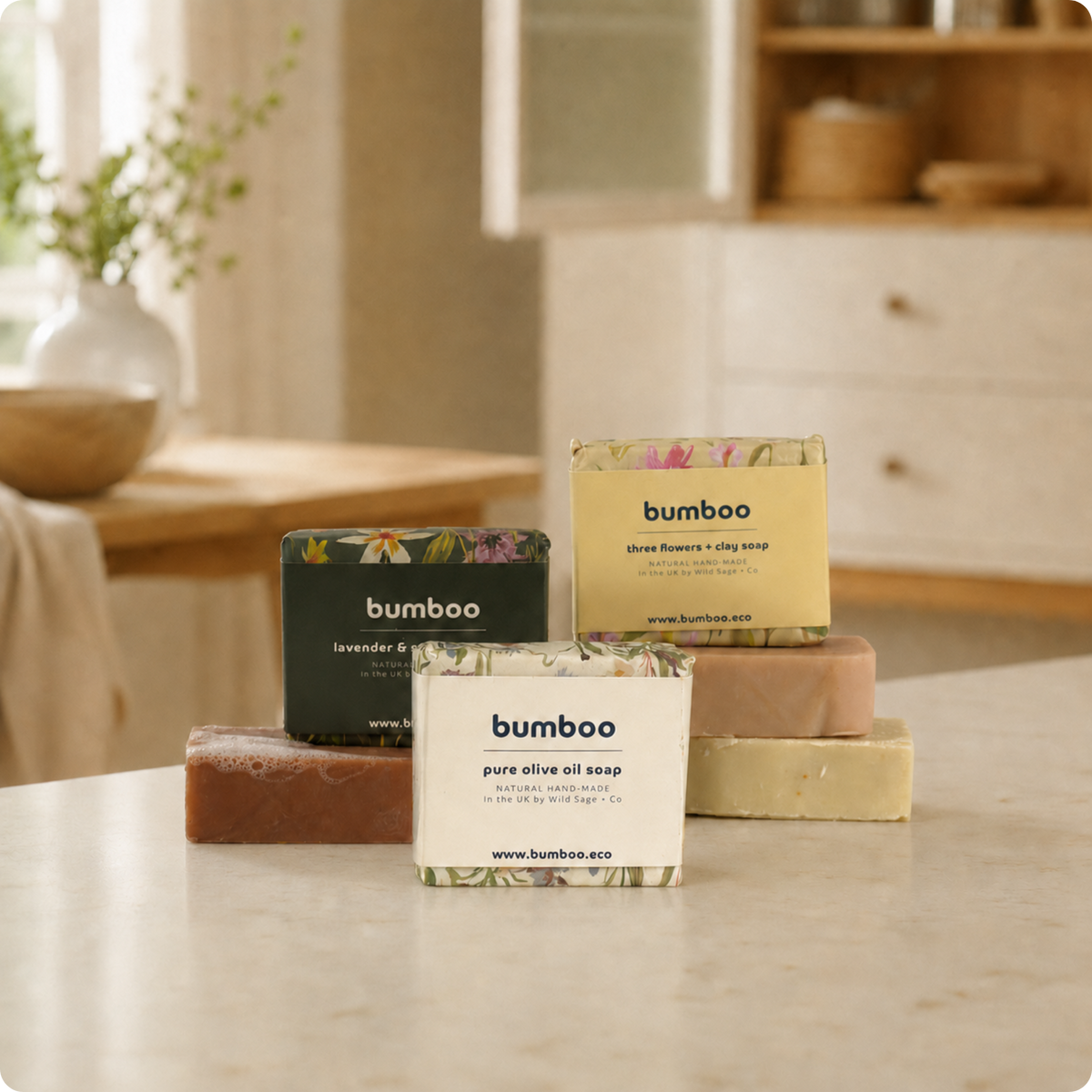 wildflower collection handmade soaps 3x100g