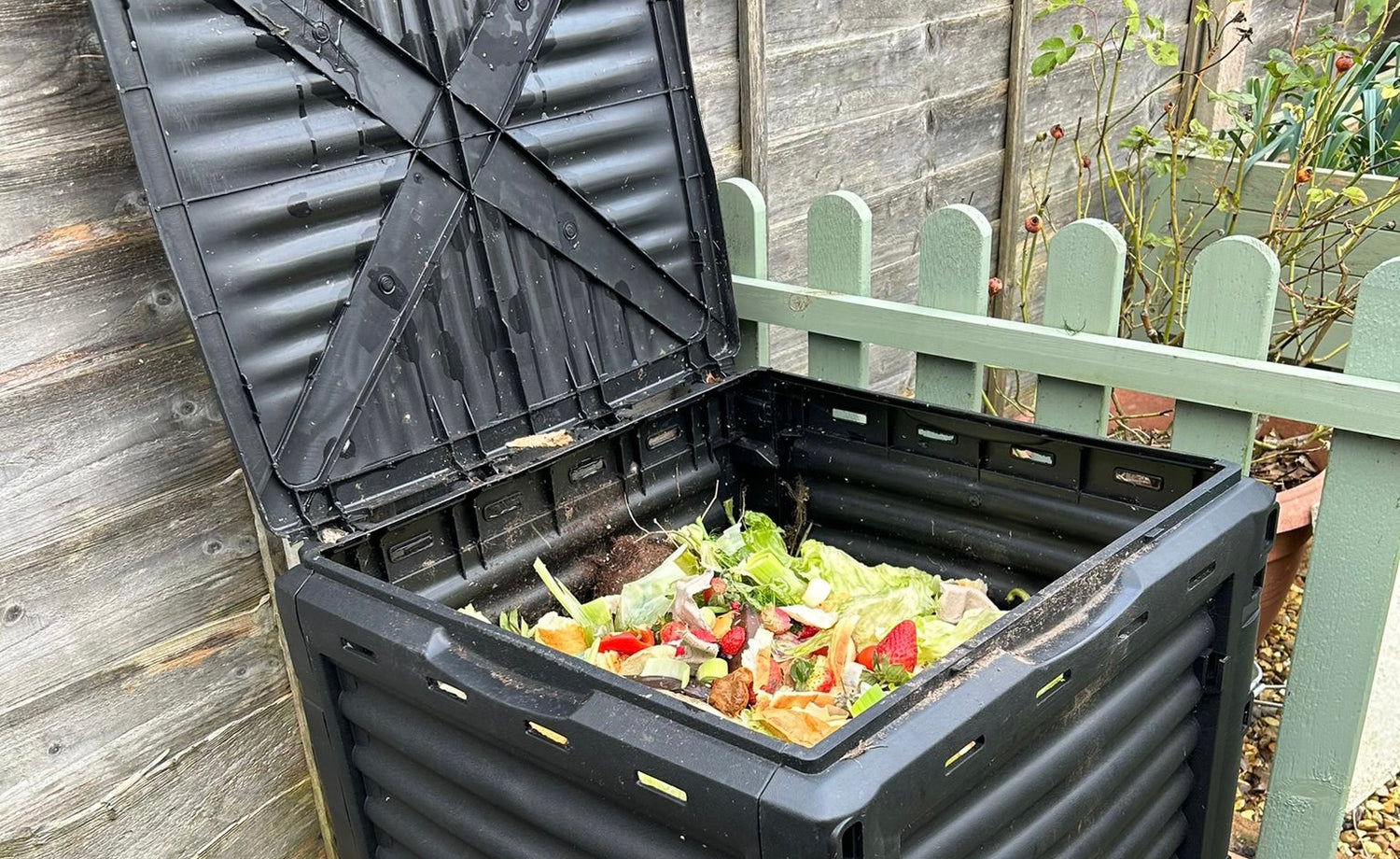 rewild your garden: create a compost heap