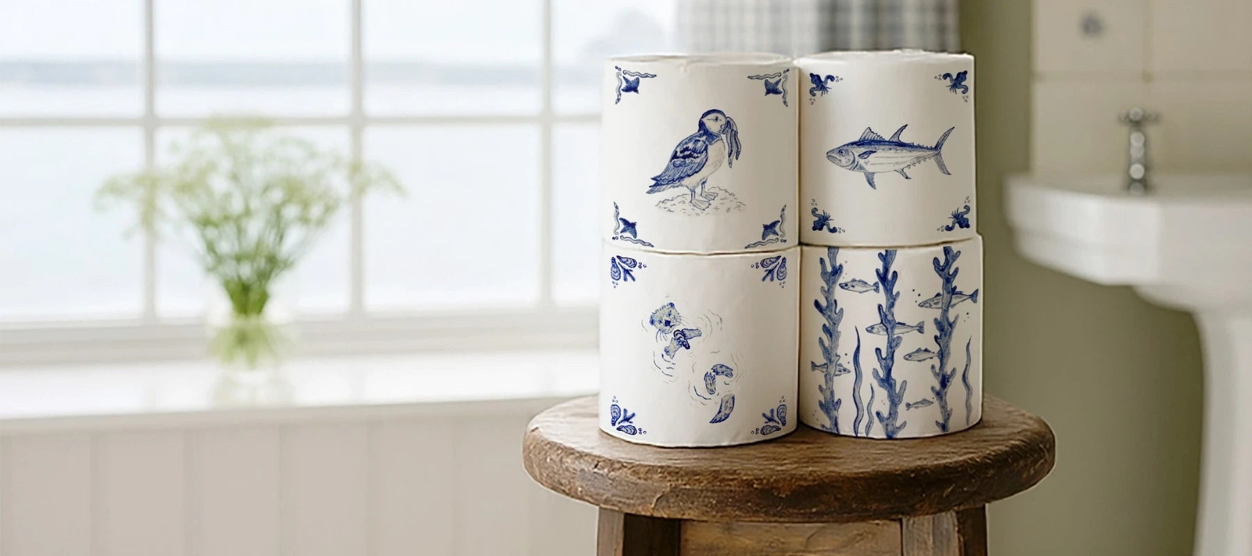 Bamboo toilet paper english delft