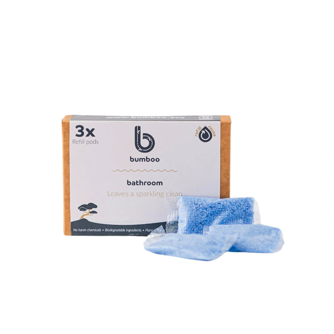 bathroom cleaner spray refill pods