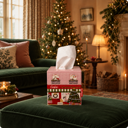 Christmas bamboo facial tissues - 6 boxes