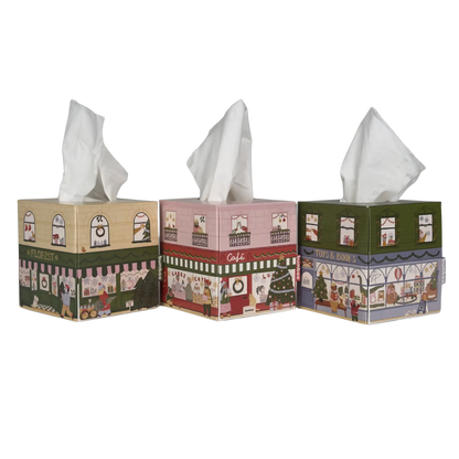 Christmas bamboo facial tissues - 6 boxes