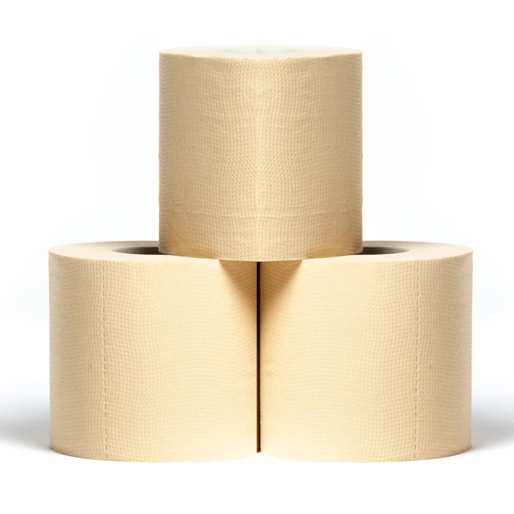 unwhitened bamboo toilet paper