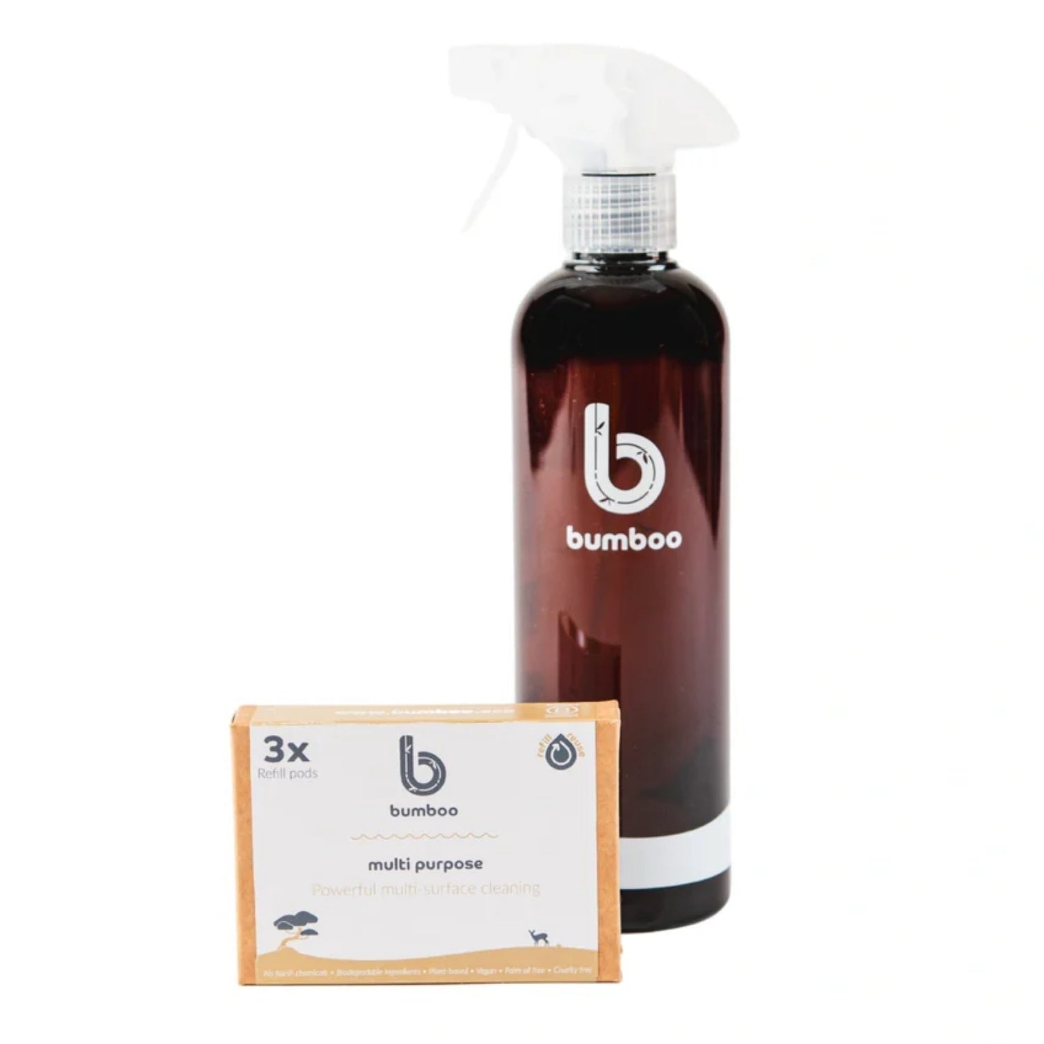 surface cleaner spray bottle & refill pods