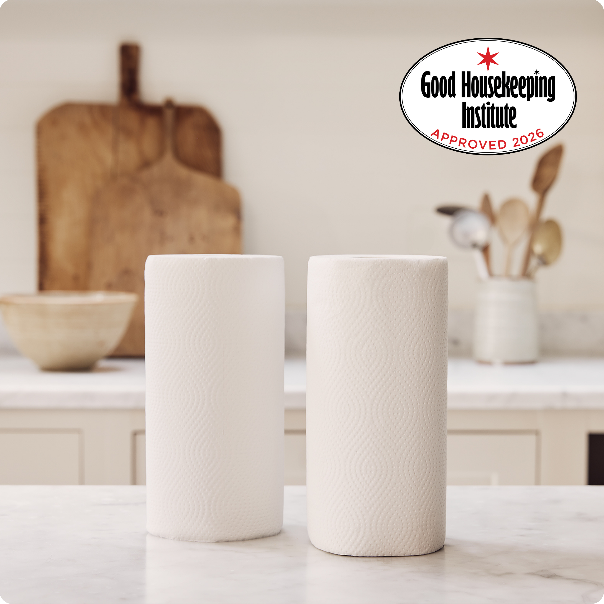 bamboo kitchen roll with good house keeping award