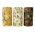 Three kitchen roll with floral designs and &