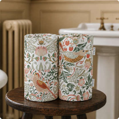 William Morris wrapped bamboo toilet paper