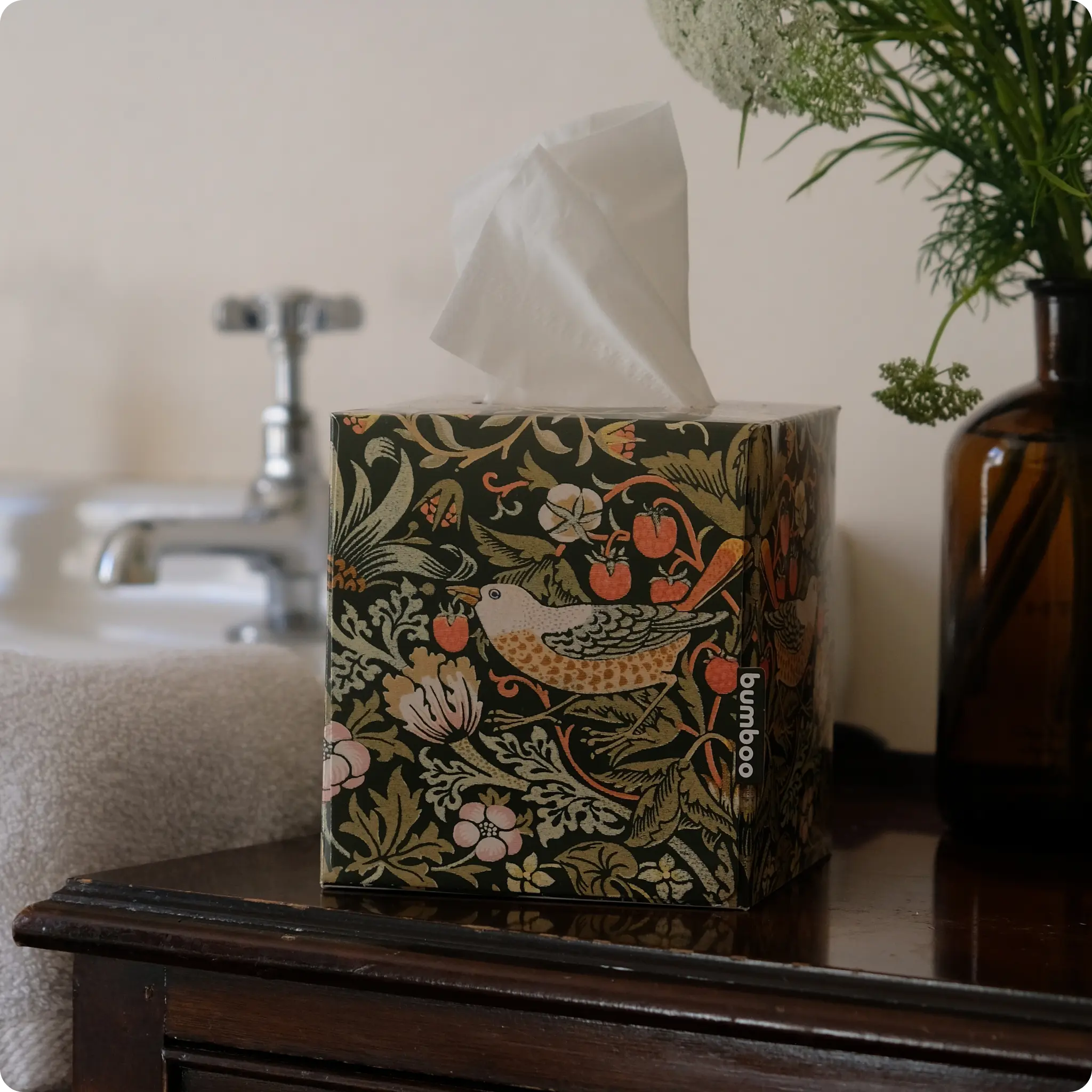William Morris Tissue Box