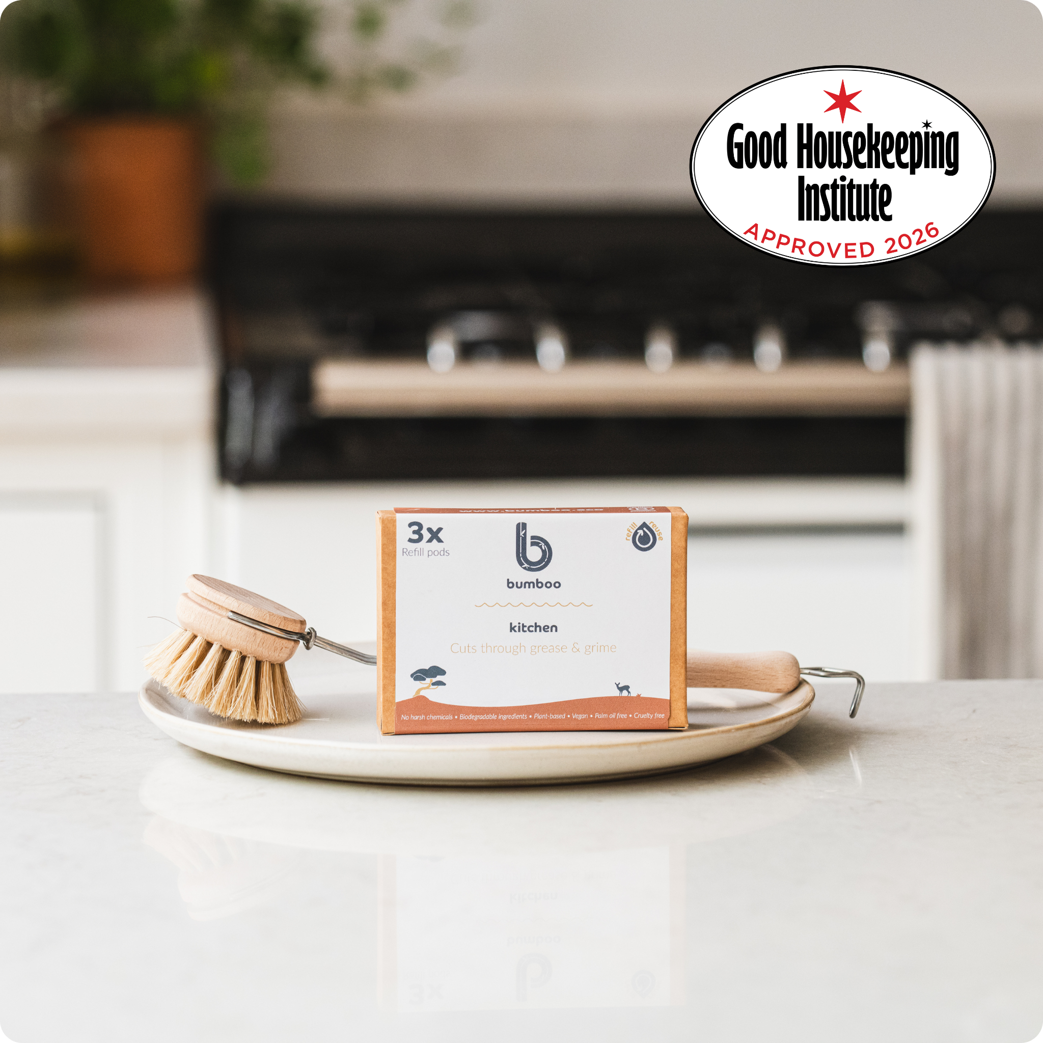 Good house keeping award for kitchen degreaser