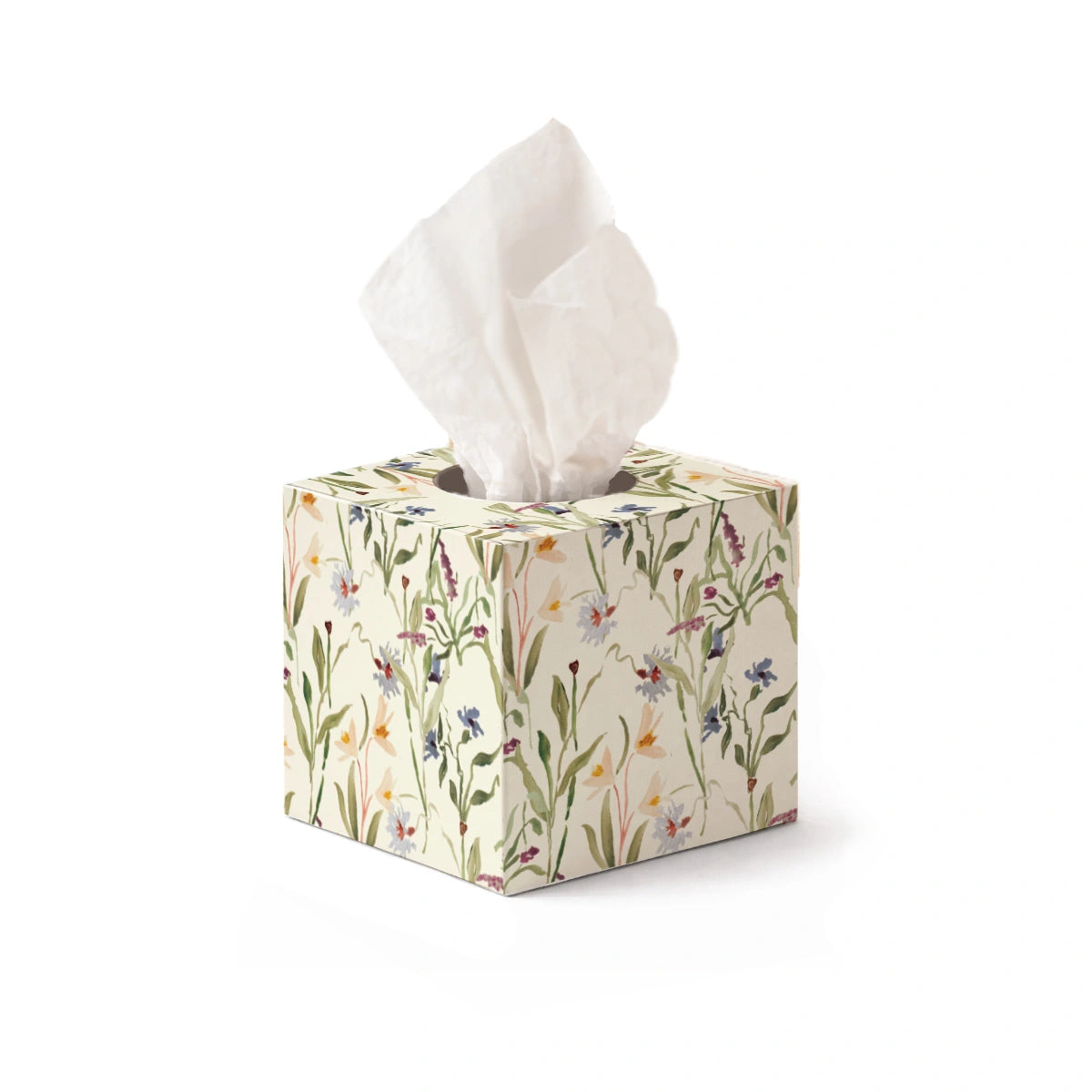 wildflower bamboo facial tissues
