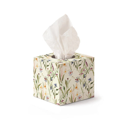 wildflower bamboo facial tissues