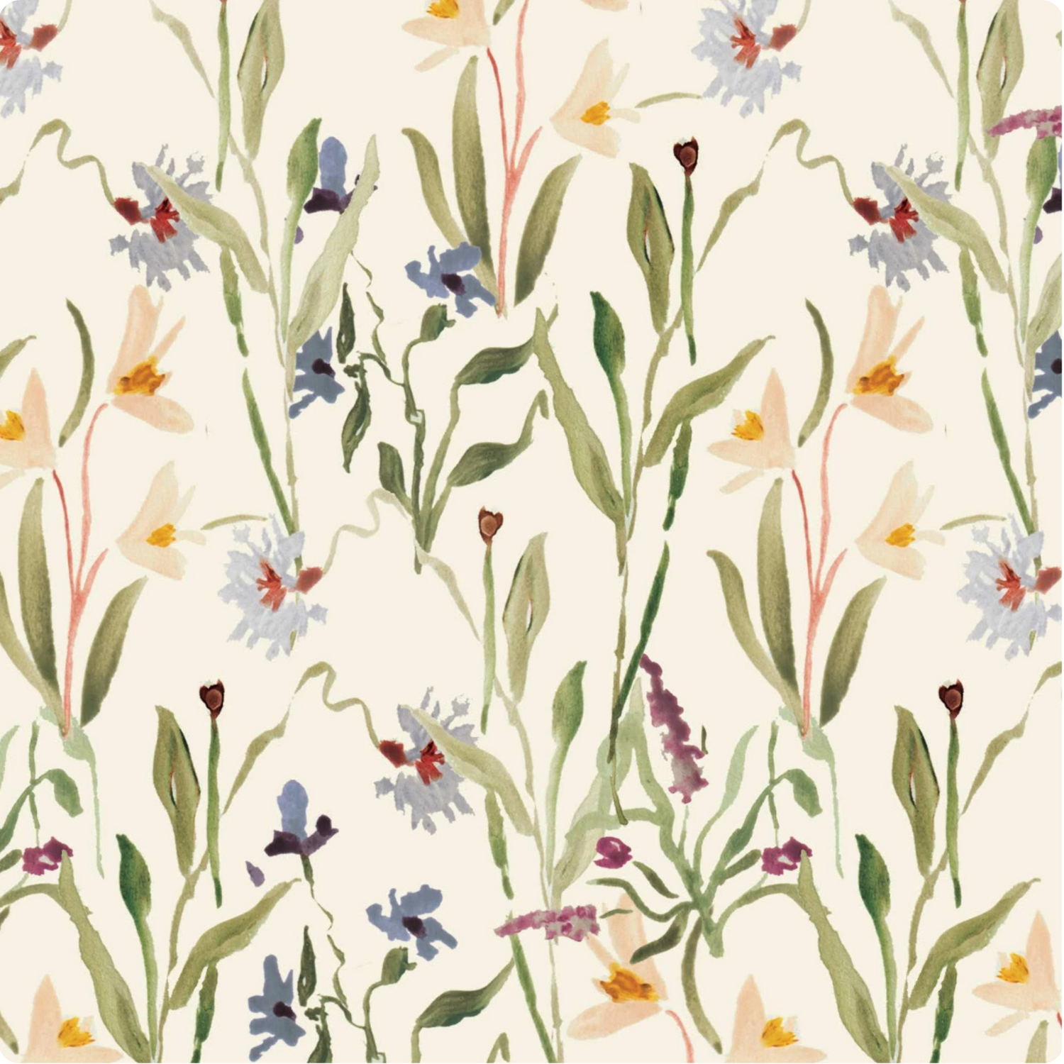 wildflower bamboo facial tissues