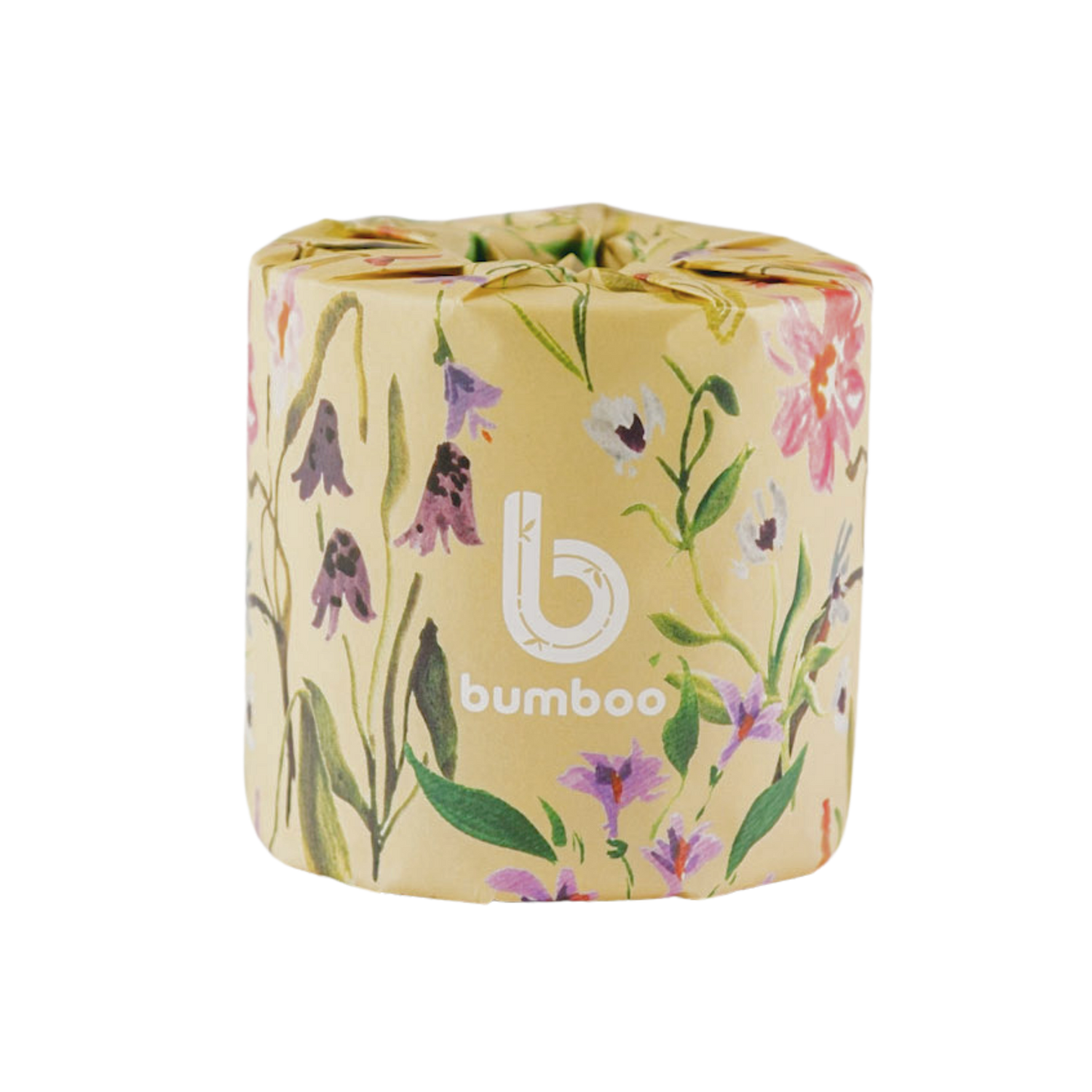 floral wrapped toilet roll