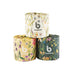 Toilet paper with flower design wrapper
