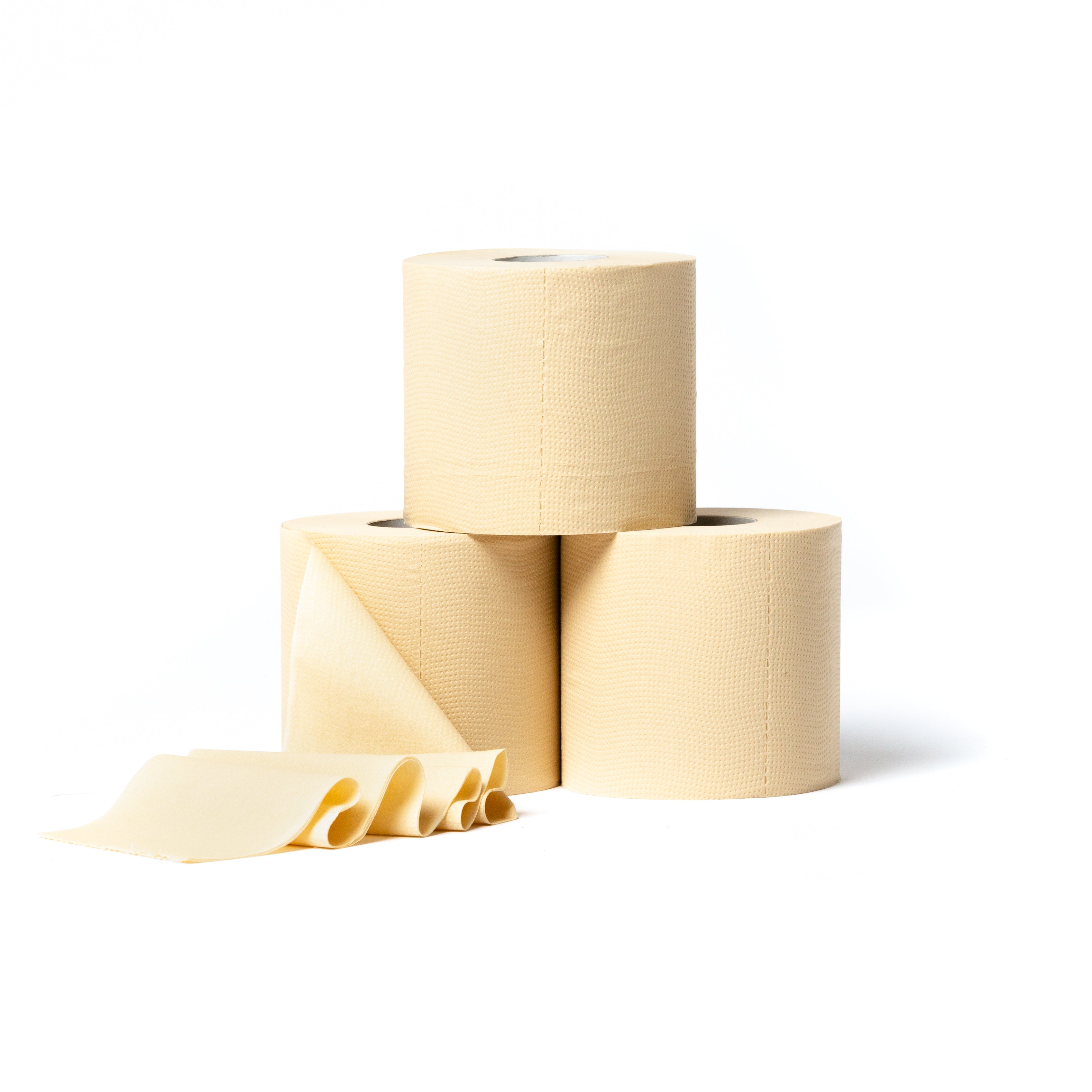 unwhitened bamboo toilet paper - 24 extra long rolls